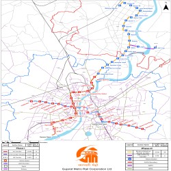 Ahmedabad Metro Map